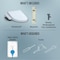 Toto WASHLET A2 Electronic Bidet Toilet Seat with Heated Seat and SoftClose Lid, Elongated Cotton White SW3004#01 - alternate 7